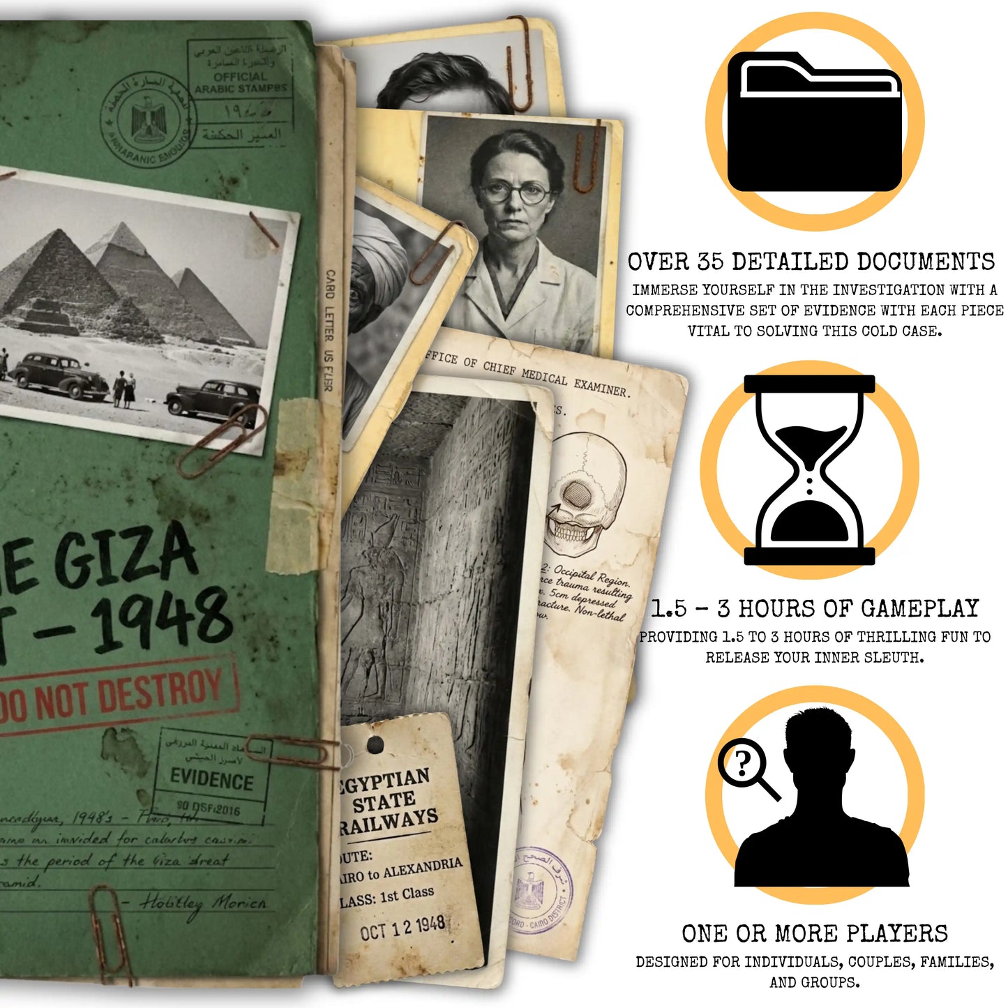 The Giza Incident — Egypt, '40s