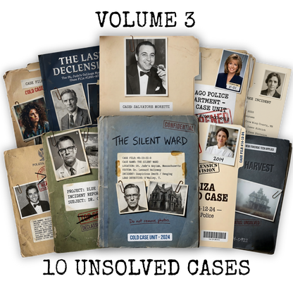 The Ultimate Vault — 30 Cold Cases