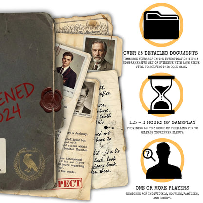 The Detective's Starter Pack: Dark Academia