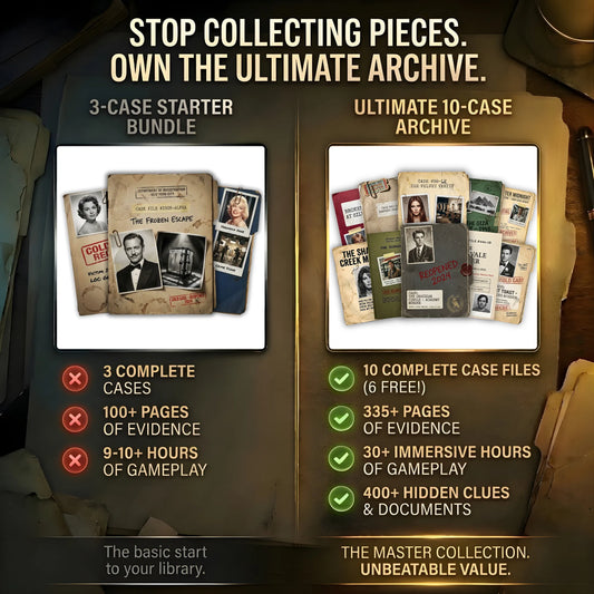 The Detective's Starter Pack: Old Hollywood