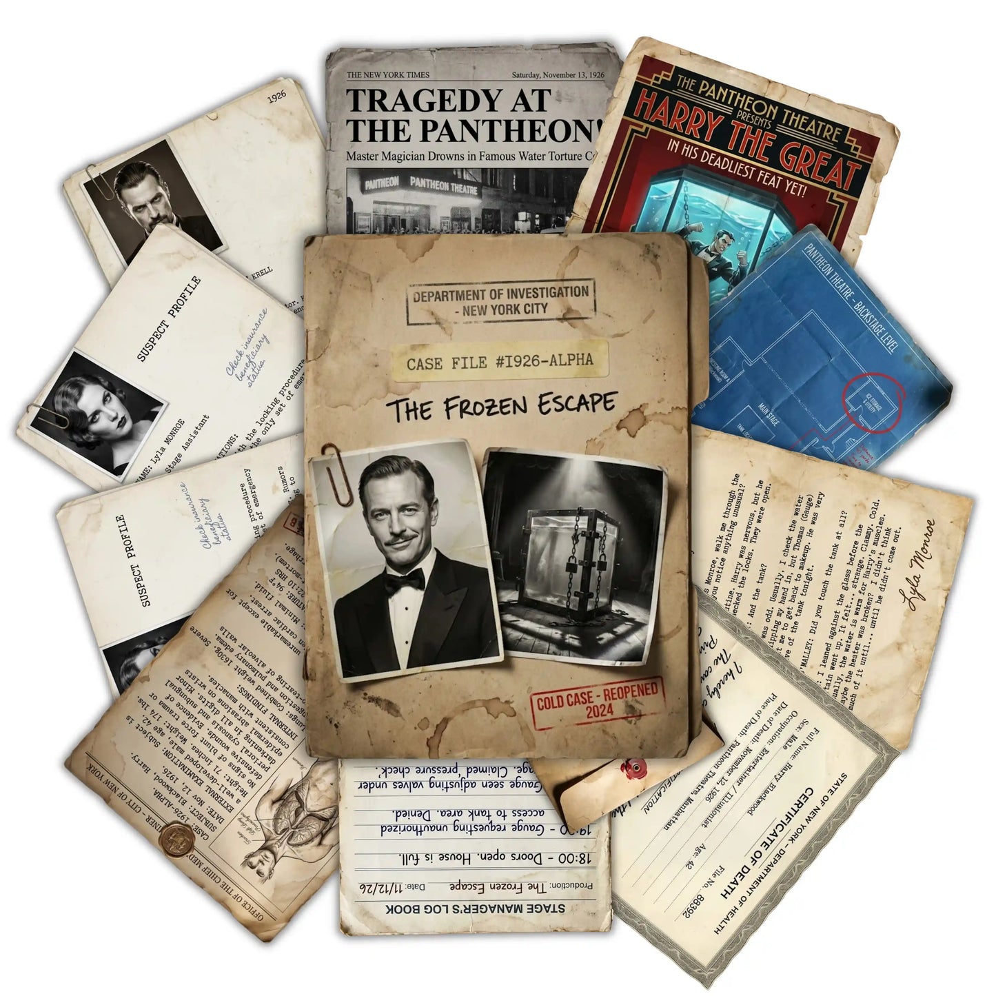The Frozen Escape — Broadway, '20s