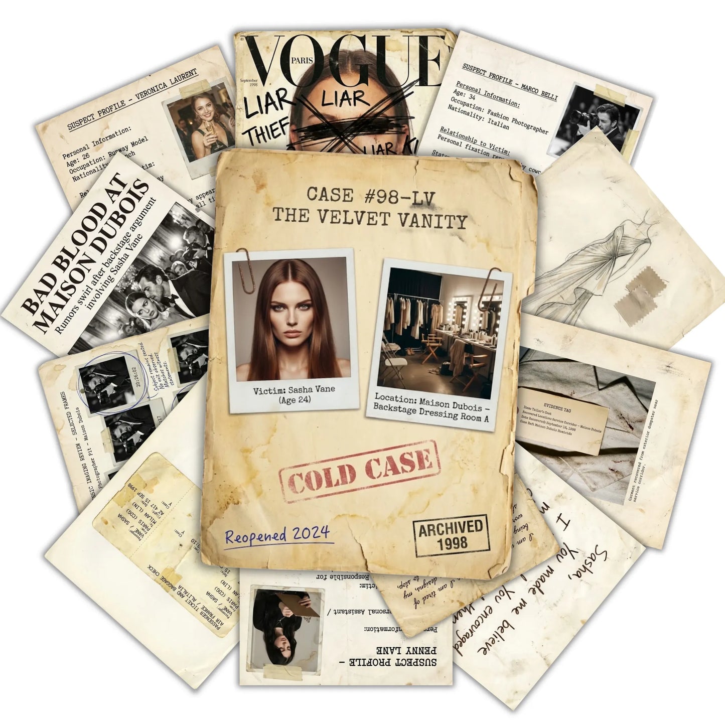 The Detective's Starter Pack: Worldwide Mysteries (3 Cold Case Files) | Murder Mystery Game