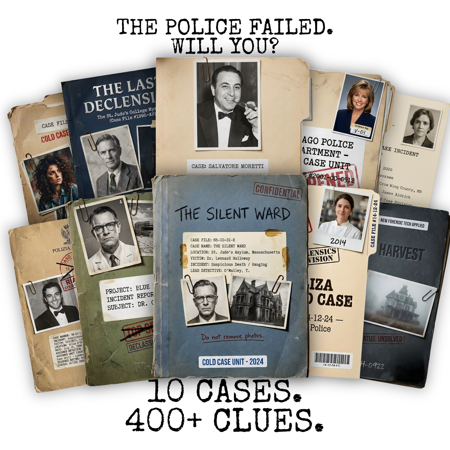 Dossiers Vol. 3 — 10 Cold Cases
