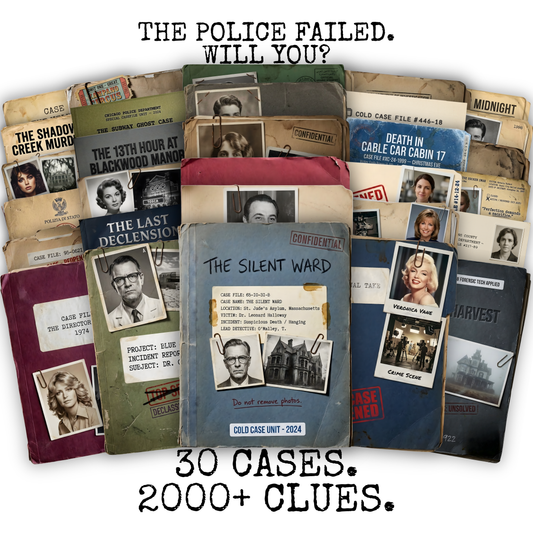 The Master Vault — 30 Cold Cases