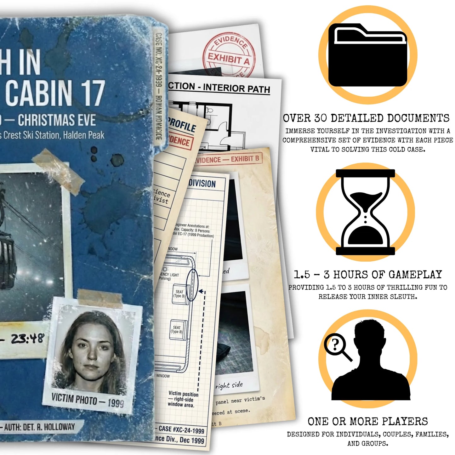 Death in Cabin 17 — Ski Resort, '90s